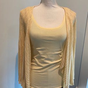 NIC+ZOE Cardigan and Tank
